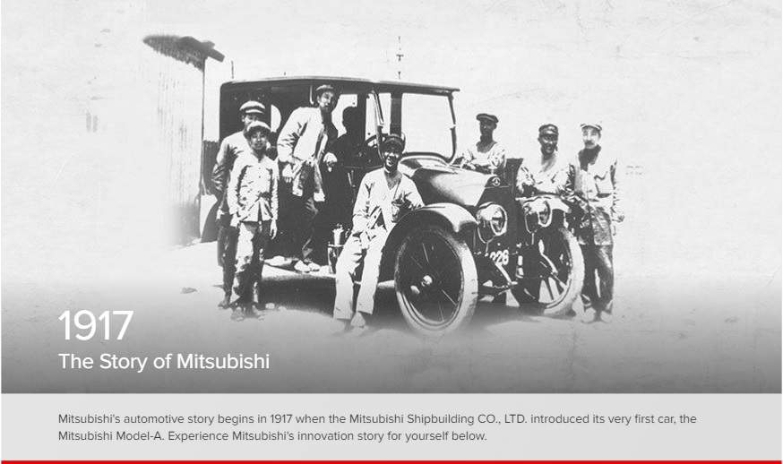 1917 The story of Mitsubishi